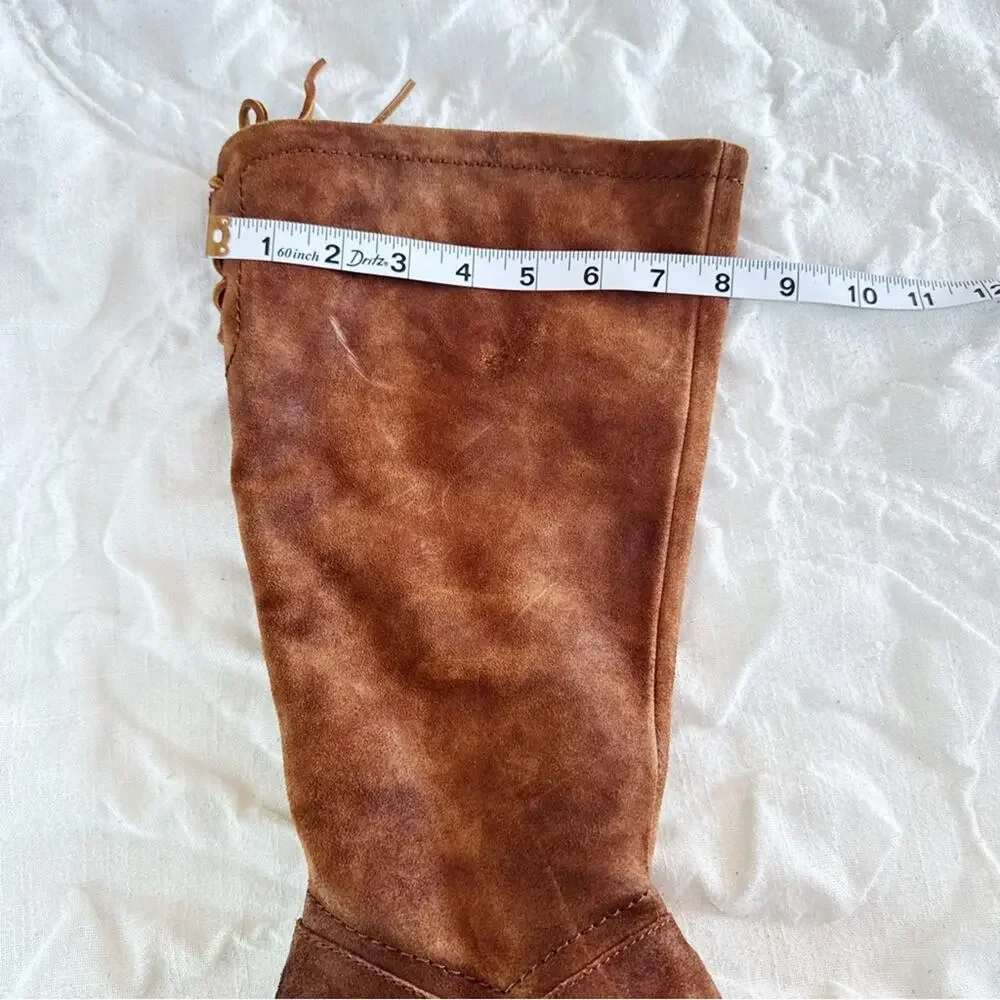 Born Hayden Knee High Boot Size 7.5 Wide Calf New